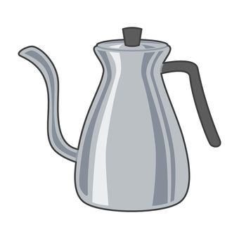 Cafe kettle, cafe kettle, yakan, stainless, JPG and PNG