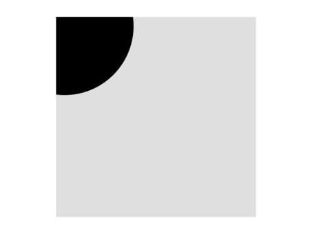 黒と灰色の幾何学模様フレーム背景