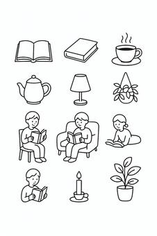 読書のアイコン