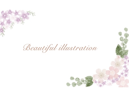 桜のくすみカラーフレーム(文字あり) 桜のくすみカラーフレーム(文字あり) 桜,さくら,お花,フレーム,植物,シック,シンプル,水彩,小花柄,花のイラスト素材