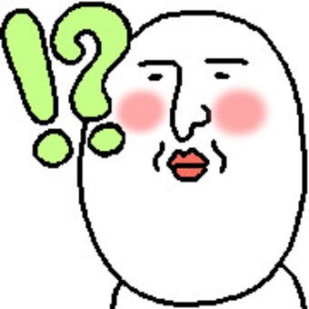 記号とおっちゃん はてな,びっくり,マーク,文字,記号,クエスチョンマーク,アテンションマーク,疑問,質問,考えるのイラスト素材