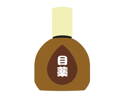 目薬 目薬,予防,眼病,眼科,処方せん,市販,外用薬,薬品,医薬品,医療のイラスト素材