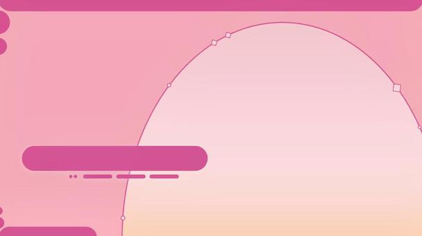 タイトル付きサークル背景 背景,まる,グラデーション,シンプル,かわいいのイラスト素材