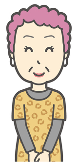  大阪のおばちゃん-132-バスト