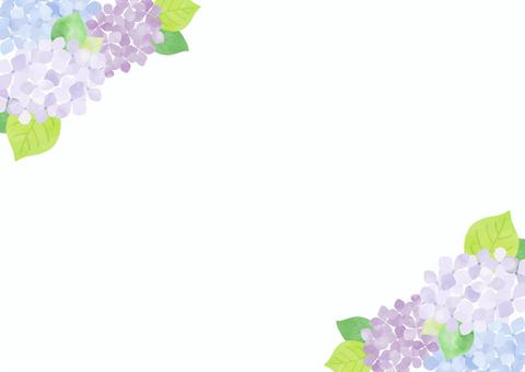 Hydrangea Background 1, background, summer, frame, JPG, PNG and AI