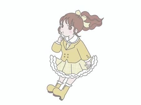 アイドル 黄色