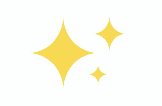 キラキラ輝く星の光イラストデザイン素材 キラキラ,光,星,輝き,エフェクト,背景,装飾,きらめき,スパークル,グリッターのイラスト素材