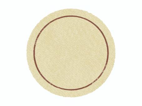 アンティーク風円形フレーム01 フレーム,背景枠,飾り枠,囲み,囲み枠,円形,丸,円形フレームのイラスト素材