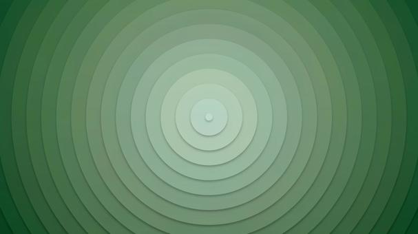立体感のある同心円（緑） 同心円,リング,パターン,立体感,壁紙,背景,シームレス,幾何学模様,配列,整列のイラスト素材