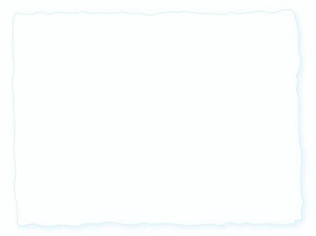 紙の破れ目・ちぎり加工フレーム背景 フレーム,背景,破れ,ラフ,ギザギザ,手描き,紙,横,テクスチャ,ミニマルのイラスト素材