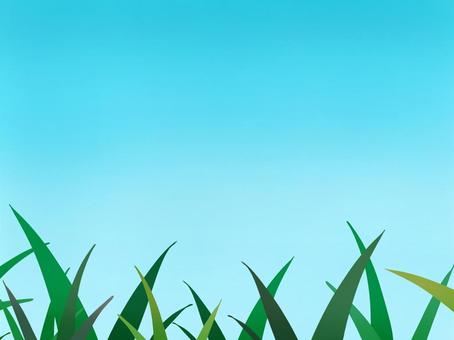 Illustration, kosong, suket, grassy, 