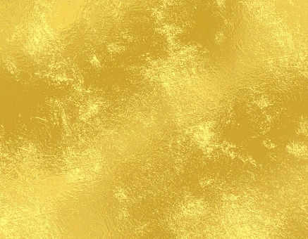 凹凸のある黄金色のメタルテクスチャ