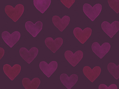 230.背景 ハート,ハート柄,水彩,水彩タッチ,水彩風,手描き,手描き風,かわいい,ガーリー,大人かわいいのイラスト素材