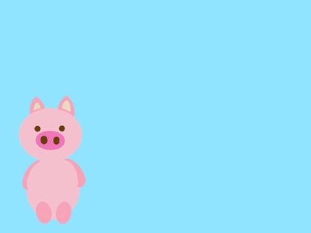 イラスト21 豚
