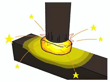 鍛造 鍛造,熱,技術,機械,叩く,鍛錬,圧力,強度,pop調,手描きのイラスト素材