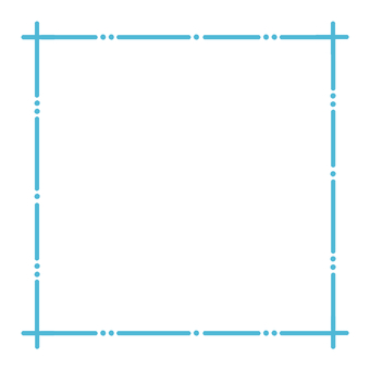 Illustration, frame, light blue, gap, 