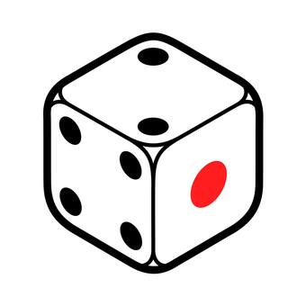 サイコロのアイコン サイコロ,2の目,賭け事,ゲーム,賭博,サイ,博打,アイコン,シンプル,マークのイラスト素材
