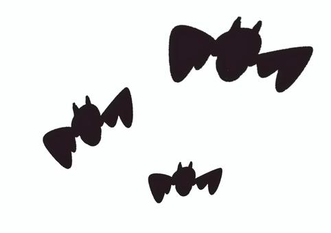 キャンディっぽいコウモリ コウモリ,ハロウィン,かわいい,キャンディ,飴,線画,モノクロ,シンプル,手書き,白黒のイラスト素材