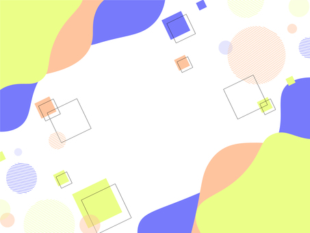 ポップで可愛い流体メンフィス背景 ポップで可愛い流体メンフィス背景 背景,ポップ,メンフィスのイラスト素材