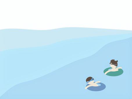 夏休み 夏休み 夏休み,海,ビーチのイラスト素材