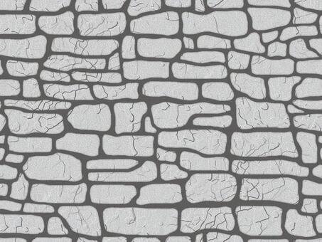 不規則なシームレスの石垣　ＢＢ　線１a 不規則,モザイク,石垣,石畳,タイル,岩,ランダム,石壁,城壁,タイル敷きのイラスト素材