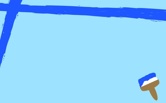 ペンキとハケの背景5