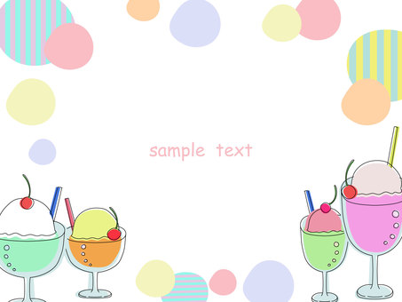 Illustration, frame, retro, float, 