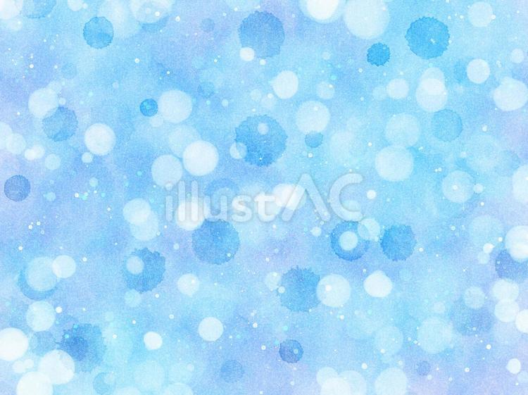 青色のランダムな水玉模様 水玉,パーティクル,ランダムのイラスト素材