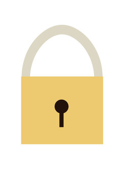 Lock, lock, key, padlock, JPG, PNG and AI