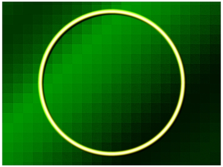丸いネオンフレ−ム 丸,円,ネオン,フレ−ム,ポストカード,メッセージカード,pop,チラシ,黄色,影のイラスト素材