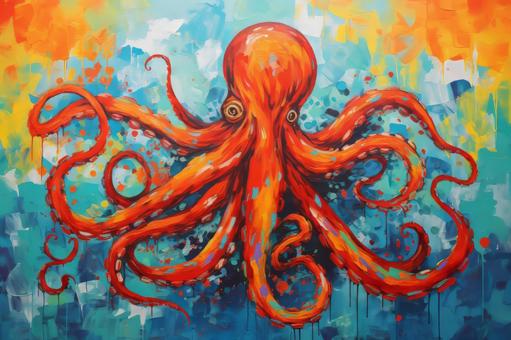 swimming octopus, , JPG