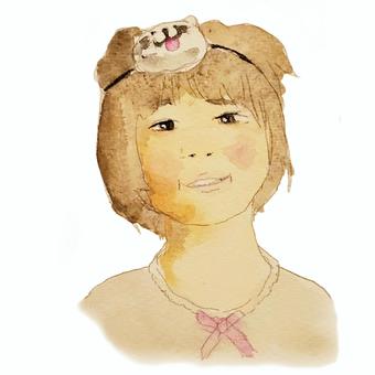 帶面具的女孩, JPG 和 PNG 帶面具的女孩, लड़की, महिला, आपका चेहरा, JPG 和 PNG
