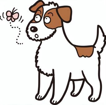 Illustration, köpek, hayvan, komik, 