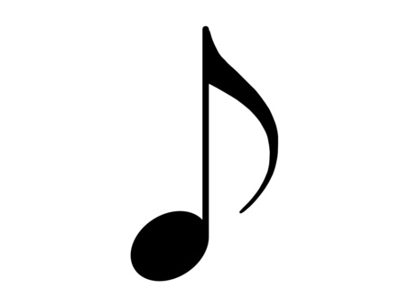 eighth note, JPG and PNG eighth note, , JPG and PNG