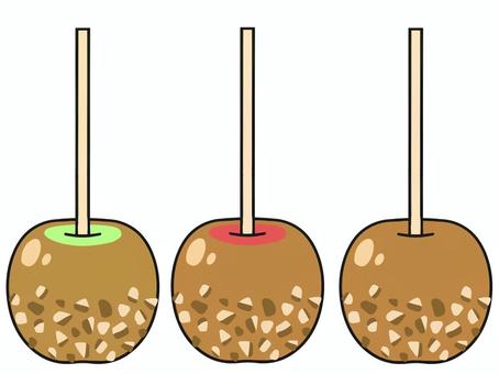 Illustration, भोजन, सूट, कारमेल एप्पल, 