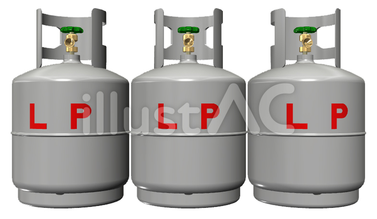 LPガス lpガス,lpg,プロパンガスのイラスト素材