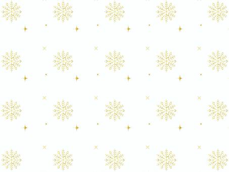 クリスマス雪の結晶　パターンスウォッチ キラキラ,クリスマス,雪の結晶,星,冬,背景,ゴールド,雪,結晶,柄のイラスト素材