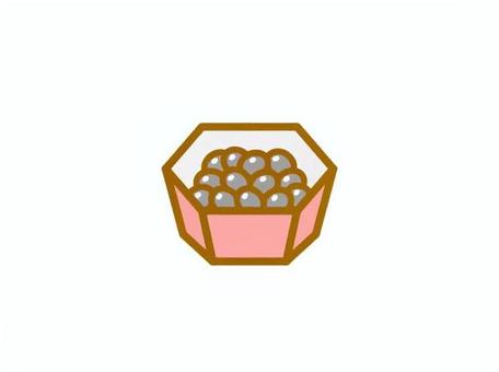 小鉢　黒豆 黒豆,煮物,野菜,食べ物,料理,和食,小鉢,煮付け,豆のイラスト素材