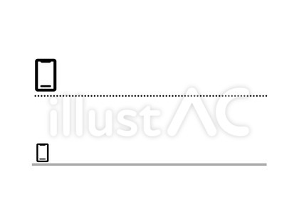 スマホ、タブレットのバナーセット
