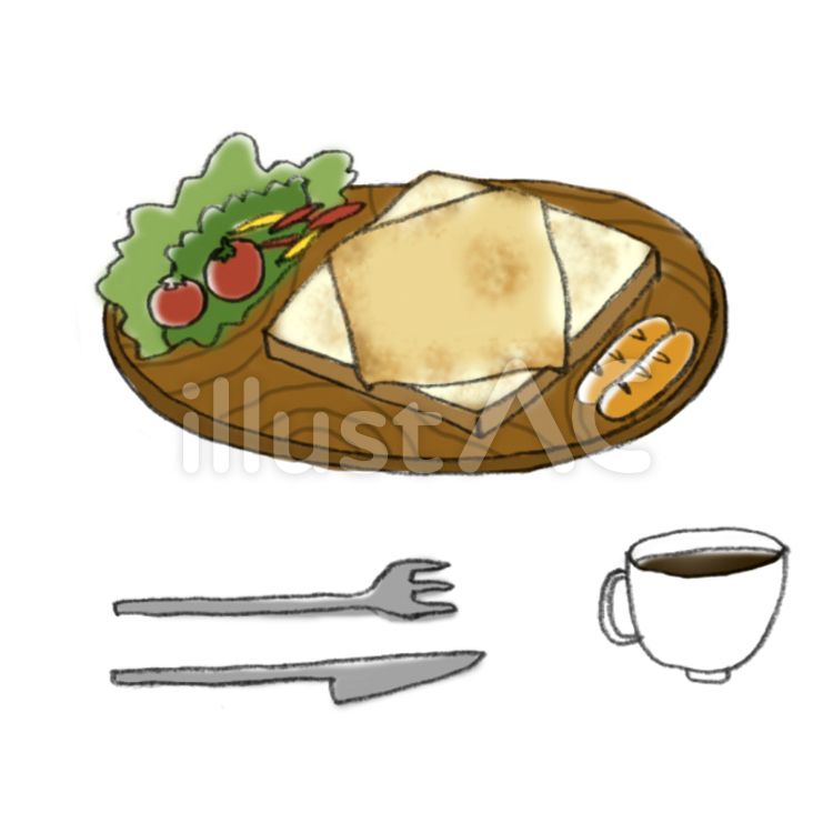 朝食 洋食 イラスト No 無料イラストなら イラストac
