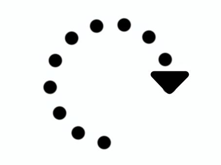シンプル更新アイコン２（黒） 更新,最新,uiアイコン,シンプル,黒のイラスト素材