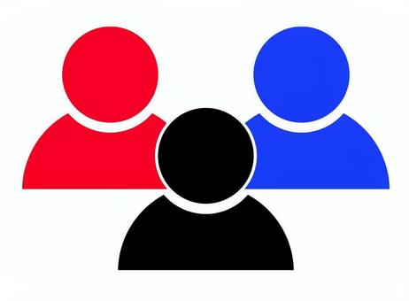 Illustration, people, account, group, 