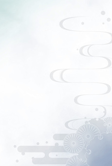 喪中はがき8ほんのり色付き 喪中はがき,喪中ハガキ,菊,水,流れ,川,喪中,ハガキ,はがき,ポストカードのイラスト素材