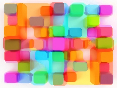 パステルカラーの幾何学模様の背景壁紙素材 幾何学模様,パステルカラー,背景,壁紙,カラフル,グラフィック,デザイン,ぼかし,テクスチャ,ランダムのイラスト素材