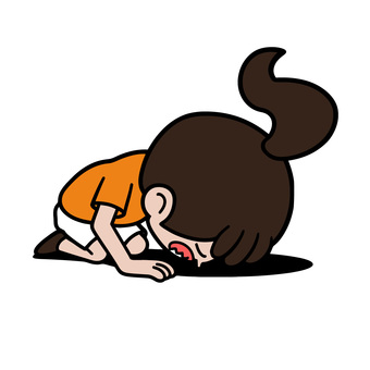 土下座する人 土下座,謝罪,絶望,加害者,苦難,正座,スポーツ,女,半袖,運動のイラスト素材