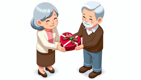 valentine grandpa and grandma, , JPG