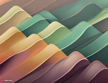 Illustration, background, gradation, calm, 