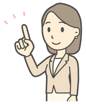  カジュアルスーツ女性-400-バスト 数字,会社員,女性,スーツ,ビジネス,仕事,ol,人,大人,ビジネスウーマンのイラスト素材