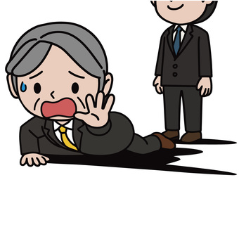 逃げる人 ストーカー,逃亡,追い詰める,犯人,サスペンス,助け,男性,スーツ,ビジネス,会社員のイラスト素材