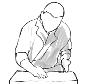 寿司を握る職人 寿司,鮨,料理,調理,飲食店,レストラン,割烹,和食,日本料理,専門のイラスト素材